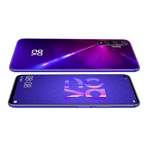 HUAWEI - Huawei nova 5t パープル HUAWEI Nova 5T Dual SIM 128GB, 8GB RAM, 4G LTE, Midsummer Purple