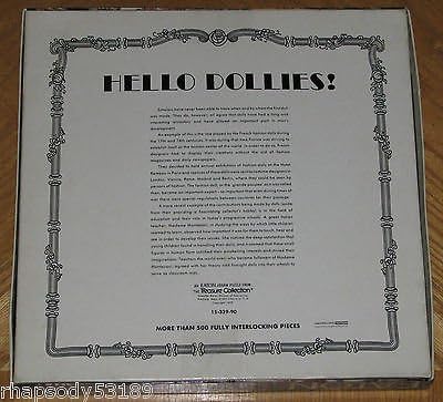 EATON JIGSAW PUZZLE FROM THE TREASURE COLLECTION: HELLO DOLLIES!