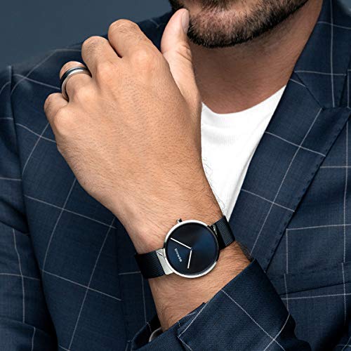 BERING-Time-Unisex-Slim-Watch-14539-307-39MM-Case-Classic-Collection-Stainless-Steel-Strap-Scratch-Resistant-Sapphire-Crystal-Minimalistic-Designed-in-Denmark