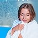 Luxury White Bath Sheet, Egyptian Cotton, Ultra Soft & Absorbent By Winter Park Towel Co. (Oversized Large 40 by 72 Inches)