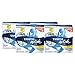 Tampax Pearl Active Plastic Tampons, Light/Regular/Super Absorbency Multipack, Unscented, 34 Count, 4 Boxes, (Total 136 Count)