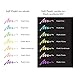 Glitter Gel Ink Pens Set: Assorted Color Pen Kit with Sparkle, Metallic and Pastel Jelly Pens for Kids and Adults - Gel Ink Art Supplies for Coloring, Writing, Drawing and Scrapbooking - 36 Pack