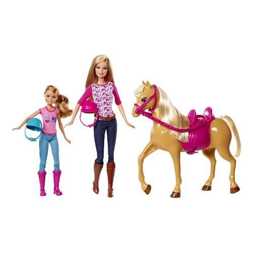 Barbie CCT25 Camping Fun Doll and Horse