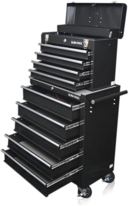 US PRO Tool Chest Tool Box Roller Tools Gloss Black Special Edition! Amazon.co.uk DIY