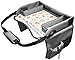 Kids Travel Tray for Car Seat & Stroller, Fun Dry Erase Top, Toy Organizer, Cup & Mobile Device Holder, Easy Assembly, Long Comfortable Cushion Strap, Crayon Organizer, Large Mesh Pockets