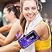 SOSONS Running Armband for Samsung Galaxy S8/S9/S10/S20/S21/S8+/S9+/S10+/S20+,Water Resistant Gym Case with Card Pockets and Key Slot
