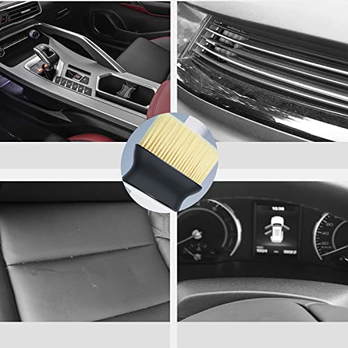 Auto Interior Dust Brushes for Cleaning Interior and Exterior, 2pcs Car