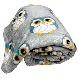 Just Home Fun Print Soft Cozy Lightweight 50 x 60