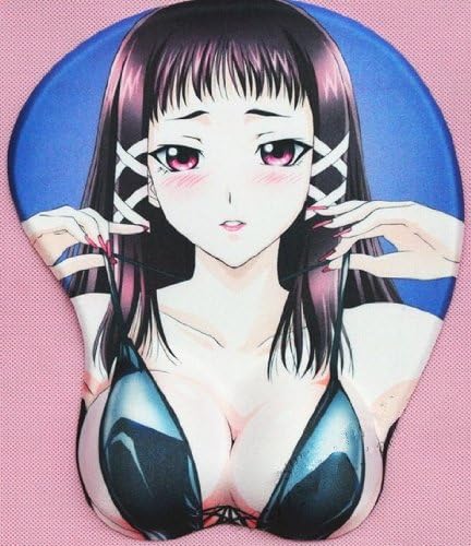 GED Rosario and Vampire Anime Sexy Girl Soft Big Breast 3d Silicon Mouse Pad 04