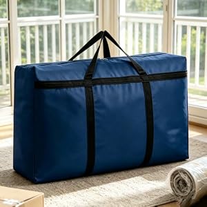 Large Travel Duffel Bag Foldable Storage Bag Oversized Moving Luggage Bag Multi Purpose Carry On Travel Bag