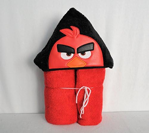 Mad Red Bird Hooded Bath Towel - Baby, Child, Tween