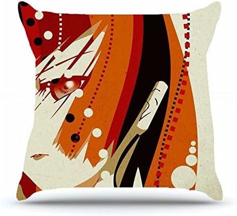 Ysbcbmn Throw Pillowcase 18x18 Inches Cotton Pillowcases Decorative Pillow Cover Case with Hidden Zipper Decor Cushion Covers - Nature Desert jigoku shoujo enma ai Nature Desert For Outdoor