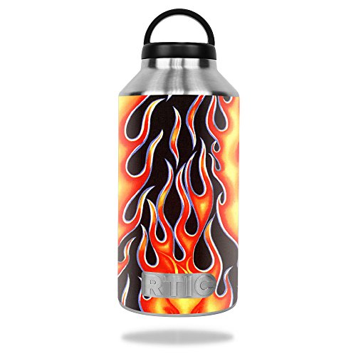MightySkins Skin Compatible with RTIC 64oz Bottle (2016) wrap Cover Sticker Ski…