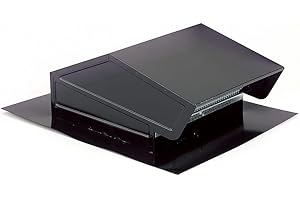 Broan-NuTone 634M Steel Roof Cap for 6" Round Duct, for Range Hoods, LoSone Fans, and Bath Ventilation Fans, Black