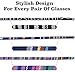Sunglass Straps – Eyewear Retainer [Pack of 3 + Bonuses] - Eyeglass Holder, Chain, Cord, Necklace, Lanyard – Eyeglass Strap - Eyeglass Retainer - Eyewear Holder - Glasses Straps - Eyewear Holder