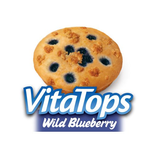 Wild Blueberry VitaTops, 2 Ounce Units (Pack of 24)