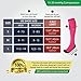 Rymora Compression Socks for Men & Women [Cushioned] [One Pair] [Pink] [Medium] – Pro Stockings Support for Running, Nurse, Flight Travel, Diabetic, Varicose Veins, Circulation, Pregnancy, Nursing