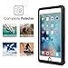 MoKo Case Fit iPad Mini 4, Waterproof Case with Built-in Screen Protector Ultra Protective Shock-Absorbing Bumper Dustproof Submersible Full-Body Case Fit iPad Mini 4 7.9