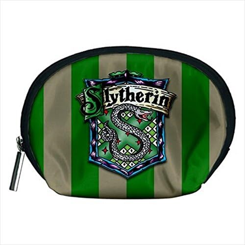 Slytherin Harry Potter Accessory Pouch Zipper Case (Medium)