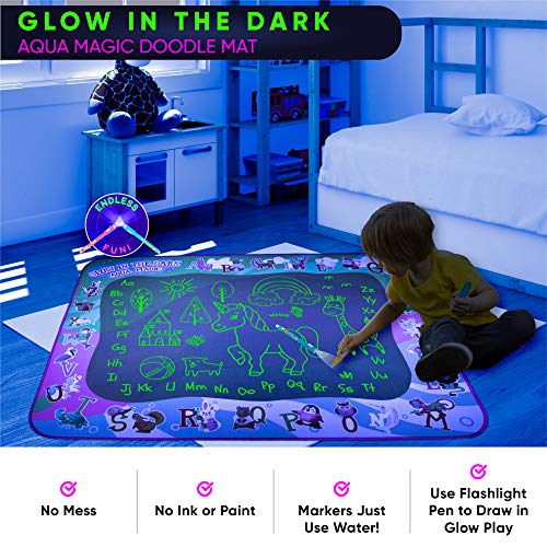 Water Doodle Mat Kids Toys 2 3 4 + Year Old Girls Best Educational