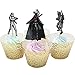 BETOP HOUSE Set of 24 Pieces Star Wars Theme Party Decorative Cupcake Topper for Kids Birthday Party