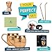 Magnificent Moscow Mule Copper Mugs: Make Any Drink Taste Much Better! 100% Pure Copper Set Including 2 Cups, 2 Straws, Recipe Book, Cleaning Instructions & Cleaning Cloth. For Cold Drinks & Cocktails