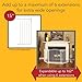 Toddleroo by North States 6 Bar Extension for Deluxe Décor Gate: Adjust your gate to fit your space. Add up to six extensions. No tools required. (Adds 15