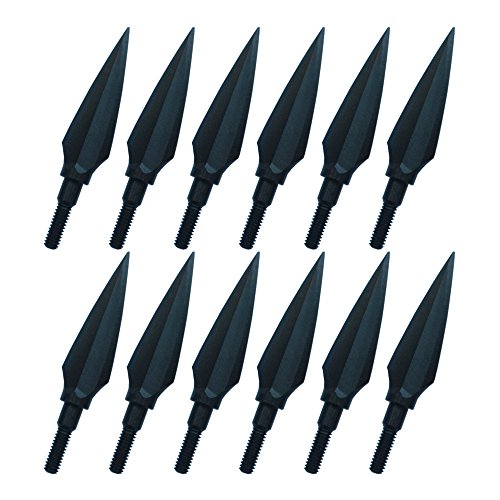 Fixed Blade Broadheads - 100/125 Grain Stainless Steel - Durable Hunting Arrow Tips For Compound Bow & Crossbow Use