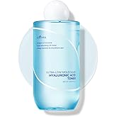 ISNTREE Ultra-Low Molecular Hyaluronic Acid Toner 300ml, 10.14 fl.oz | Korean Skincare | Quick Absorbing | Deep Hydration & Skin Smoothing | Vegan & Fragrance-Free