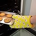SANRIO Gudetama The Lazy Egg Oven Mitt - Heat Resistant - Fits Both Right and Left Hand - 100% Cotton