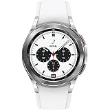 Amazon.com: Samsung Galaxy Watch 4 Classic 1.654 in Smartwatch con ECG  Monitor Tracker para Salud Fitness Running Ciclos de Sueño GPS Detección de  Caídas LTE Versión EE. UU., Plata (renovado) : Electrónica