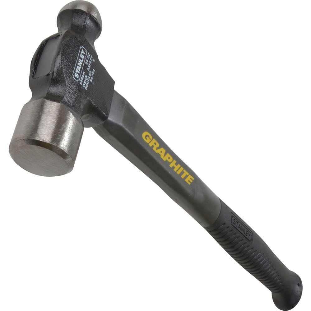 Stanley 154724 Ball Pein Hammer Graphite 24.Oz