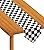 Printed Checkered Table Runner