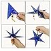 UUOUU Pack of 10 Paper Star Lantern Lampshade 11.8 Inch Handmade Paper Star Pentagram Lampshade for Valentine's Day Wedding Party Home Hanging Decor