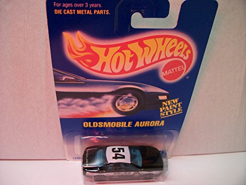 Hot Wheels 1991 #265 OLDSMOBILE AURORA Police 1:64 Scale