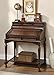 Coaster Furniture 10-Drawer Secretary Desk Warm Brown 800772