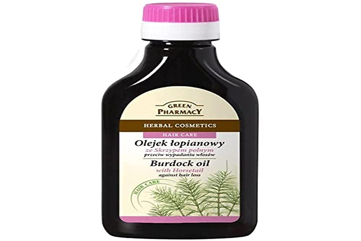 Natural Burdock-Root Oil with Horsetail for Hair & Scalp - To Help Reduce Hair Loss & Stimulate Hair Growth - 100ml