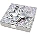 Christmas Gift Card Holder Boxes Holiday Money Card Holders Party Favor Décor, Pack Of 6 Assorted Red Green And Silver Present Box With Bow By Gift Boutique