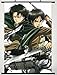 Attack on Titan Home Decor Shingeki no Kyojin Cosplay Wall Scroll Poster Eren Jäger & Levi/Rivaille/Rival 23.6 X 35.4 Inches-JX09