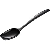 Gourmac Black 10" Melamine Serving Spoon