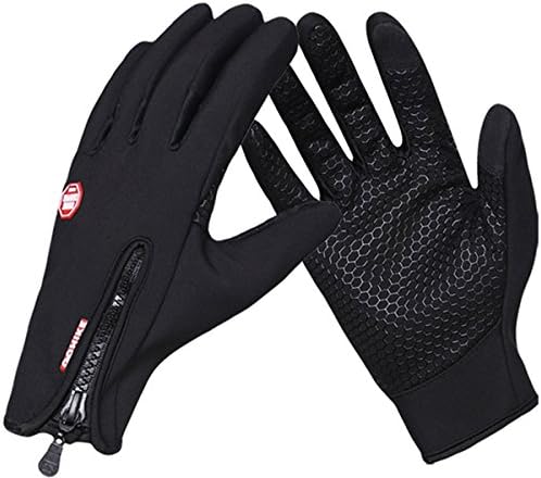 Winter Outdoor Windproof Cycling Glove Cold Weather Gloves Driving Texting Gloves for Men &amp; Women Touchscreen Gloves for Smart Phone