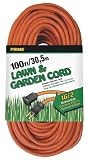 Prime EC481635 100-Foot 16/2 SJTW Lawn and Garden Outdoor Extension Cord, Orange
