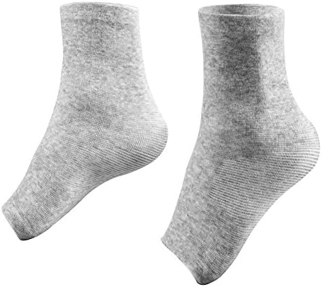 PaceTag Ankle Sleeve Compression Support Brace, Foot Socks (1 Pair) for Injury Recovery, Joint Pain, Plantar Fasciitis, Eases Swelling, Heel Spurs, Achilles Tendon, Pain Relief & Injury Recovery
