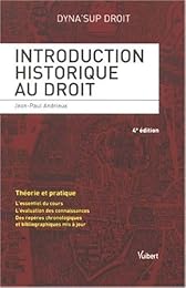 Introduction historique au droit