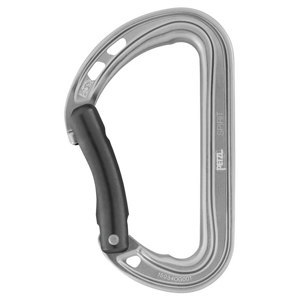 Petzl, Spirit, Carabiner, Grey, U, Unisex Adult