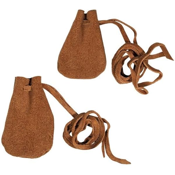 Leather Unlimited DIY Drawstring Leather Pouch Kit - Assorted (1