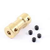 uxcell モーター軸継手コネクタ モーター シャフトカップリング 3.17mm to 5mm 1個