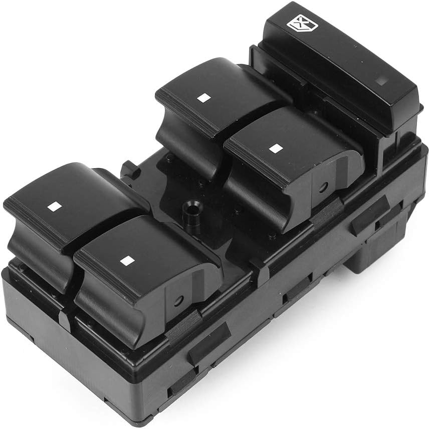 GZYF 1PC Left Driver Master Power Window Switch Compatible with 4Doors