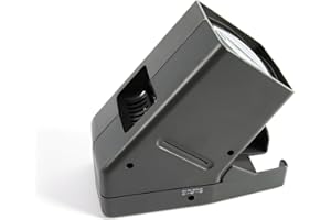 35mm Slide Viewer 3X Magnification and Desk Top LED Lighted Illuminated Viewing for 35mm Slides Positive Film Negatives