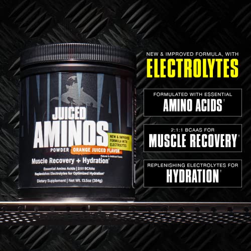 Animal Juiced Aminos 6g BCAA/EAA Matrix plus 4g Amino Acid Blend for